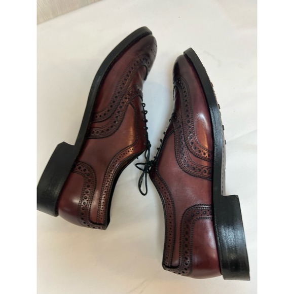 Allen Edmonds McAllister Wingtip Oxford Dress Shoe with Dainite Sole 10.5 D - Picture 4 of 8